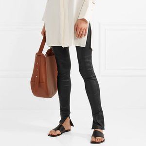 AKRIS Nappa Leather Trousers 10